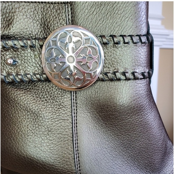 BRIGHTON Rylee Buff & Luxe Wesley Western Calf Boots Size 10 - Picture 8 of 9